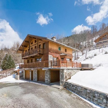 Chalet Himalaya , 10 Person Chalet With 5 Ensuite Bedrooms And Outdoor Jacuzzi In Meribel Centre Экстерьер фото